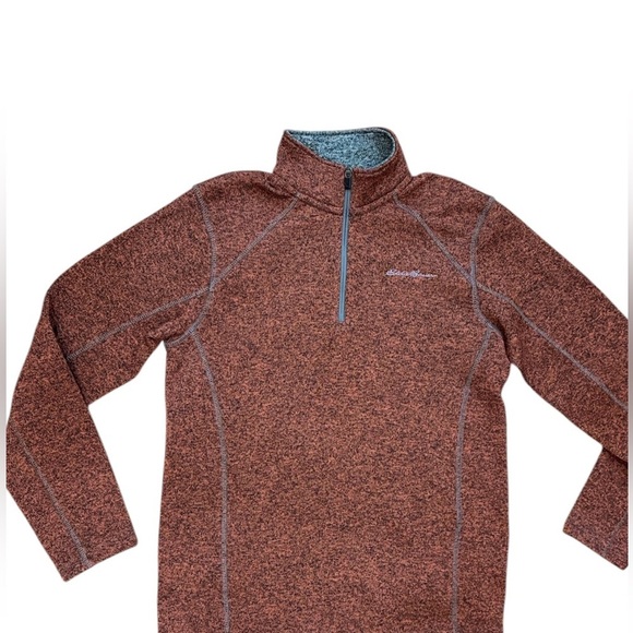 Eddie Bauer Men’s quarter zipped pull over
Size- small
Condition pre owned - Picture 1 of 4